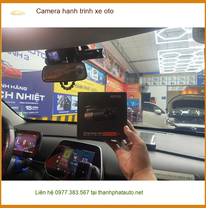 Anh Lâm lắp camera hành trình xe ô tô Kia K3 tại Quận Thủ Đức ảnh thực tế 2