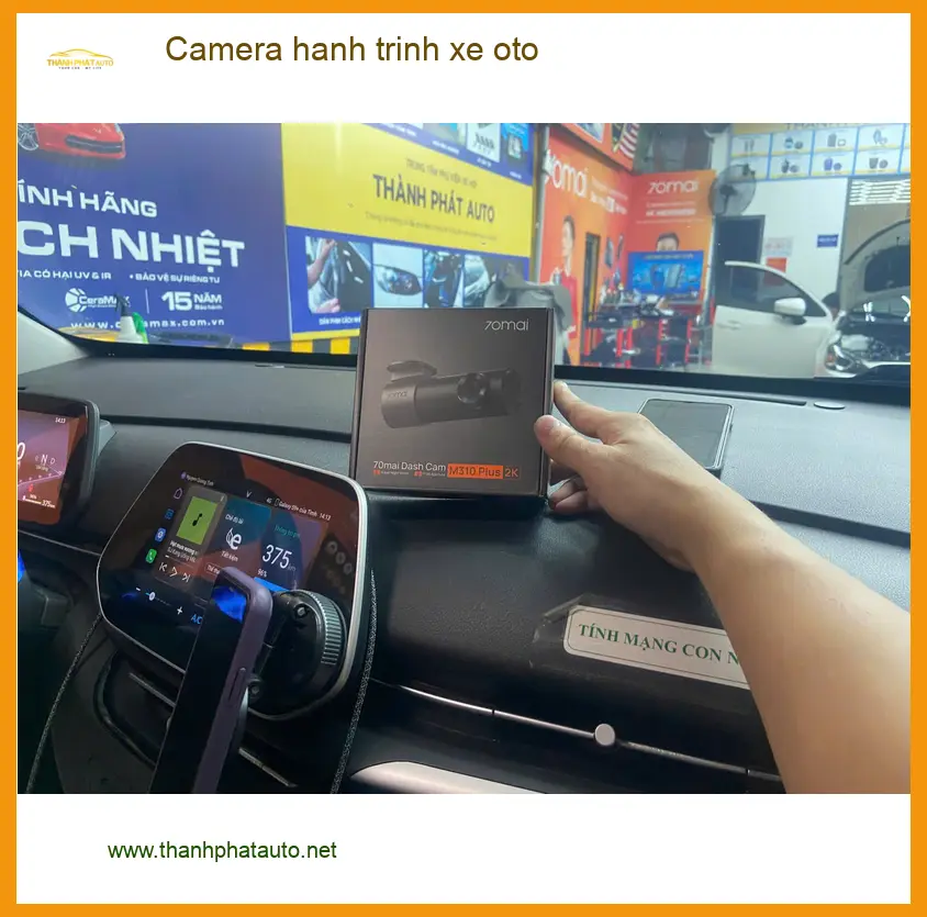 Anh Lâm lắp camera hành trình xe ô tô Kia K3 tại Quận Thủ Đức ảnh thực tế 3