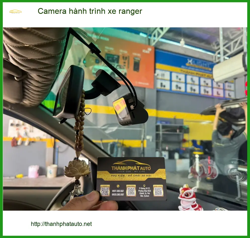 Anh Huy Ford Ranger lắp Camera hành trình tại Quận 12, đảm bảo chất lượng ảnh thực tế 3
