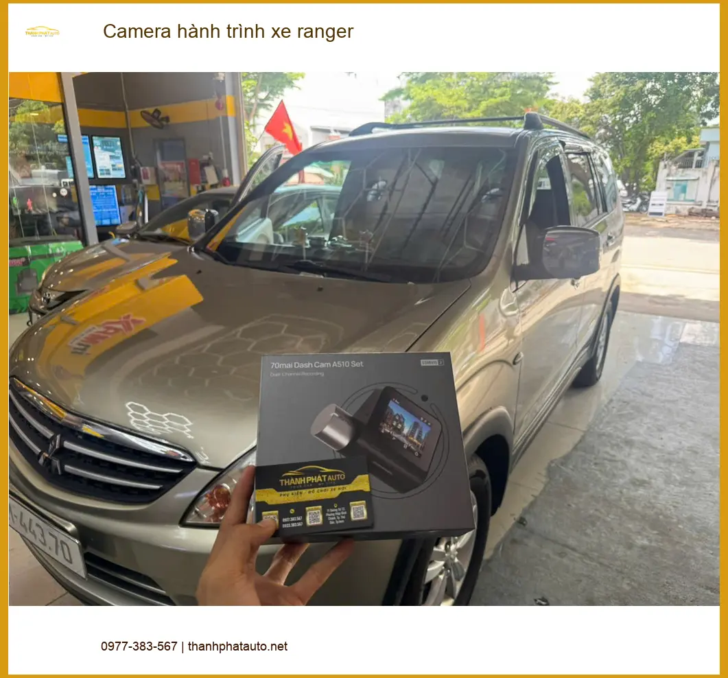 Anh Huy Ford Ranger lắp Camera hành trình tại Quận 12, đảm bảo chất lượng ảnh thực tế 4