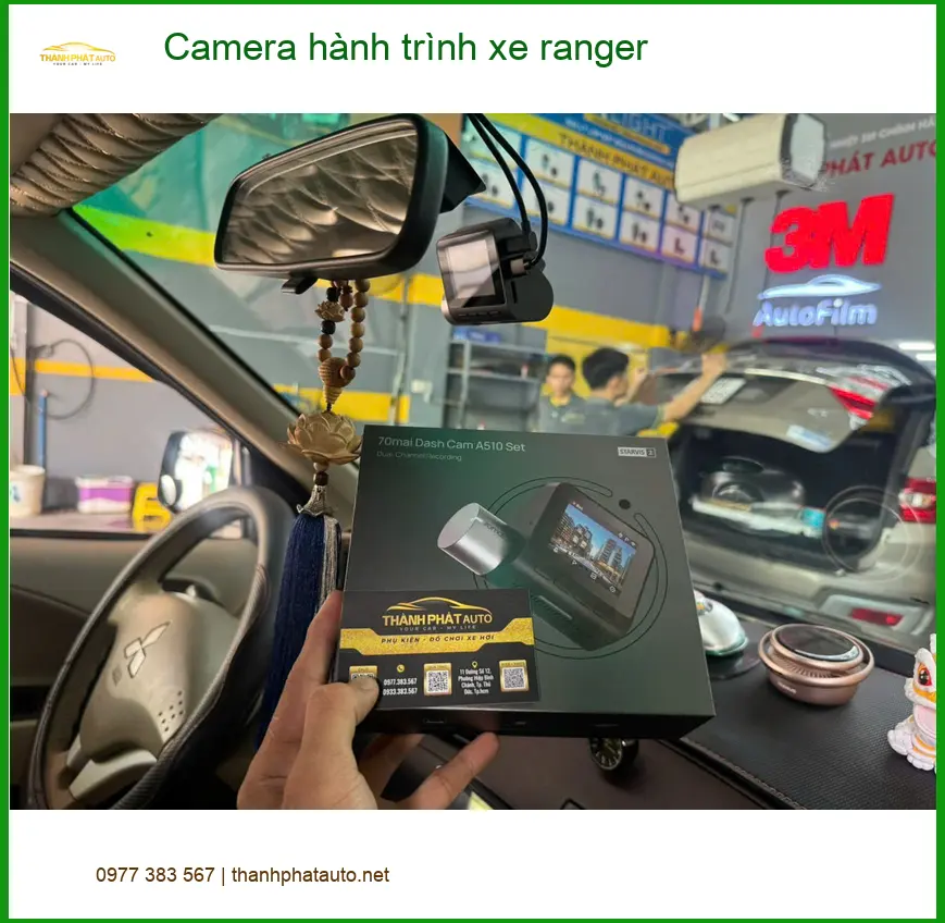 Bác Cường nâng cấp Camera hành trình Ford Ranger tại Quận 5, bảo hành rõ ràng. ảnh thực tế 2