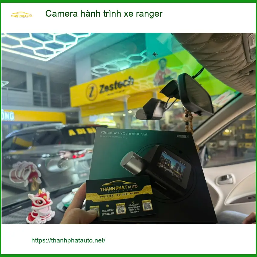 Bác Cường nâng cấp Camera hành trình Ford Ranger tại Quận 5, bảo hành rõ ràng. ảnh thực tế 3