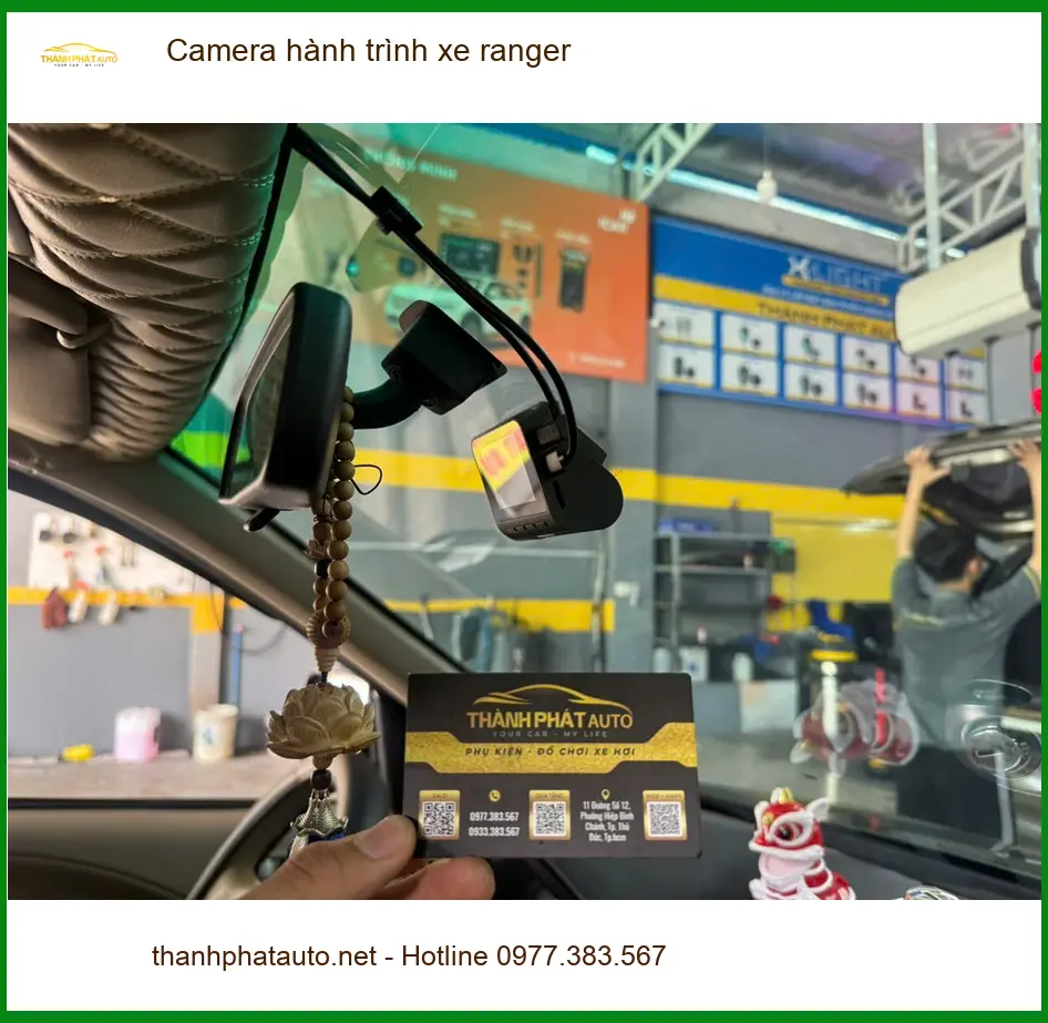 Bác Cường nâng cấp Camera hành trình Ford Ranger tại Quận 5, bảo hành rõ ràng. ảnh thực tế 4