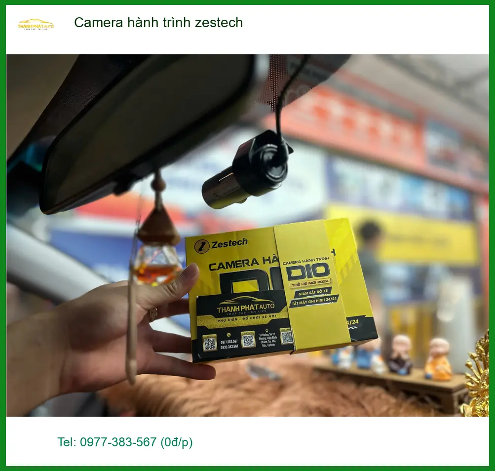 Chị Lệ lắp Camera hành trình Zestech cho Mazda CX-5 ở Quận 6 ảnh thực tế 2