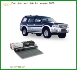 Dán Phim Cách Nhiệt Cao Cấp Ford Everest 2005 - Địa Chỉ Lắp Đặt Uy Tín TPHCM