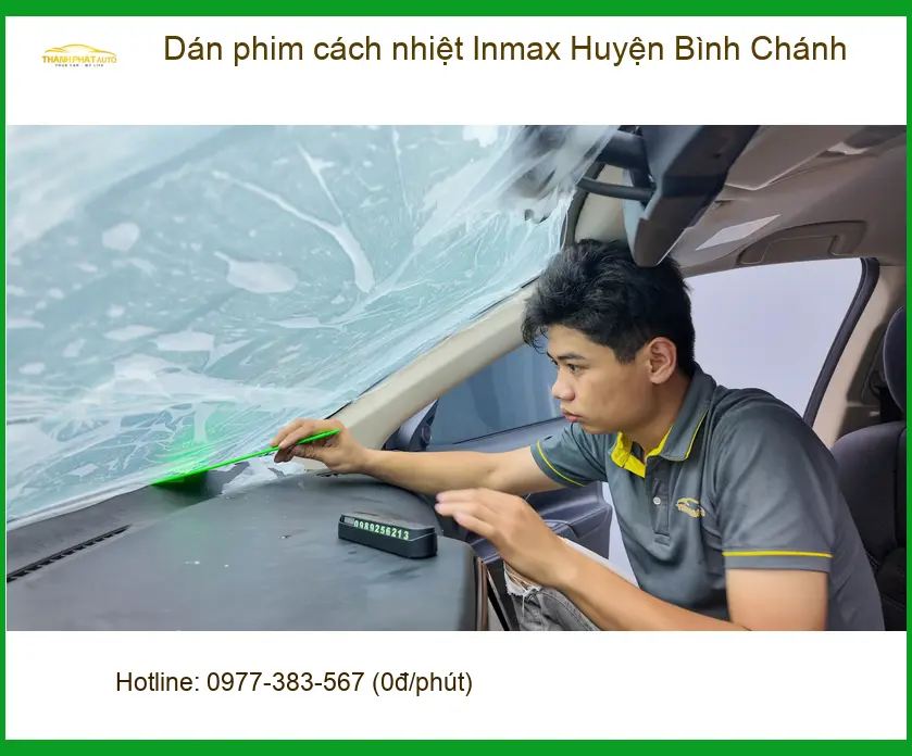 Địa Chỉ Dán Phim Cách Nhiệt Ô Tô phim cách nhiệt Inmax Huyện Bình Chánh - Giá Tốt TPHCM ảnh thực tế 2