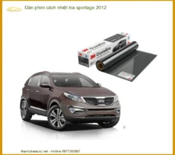 Dán Phim Cách Nhiệt Kia Sportage 2012 - Trung Tâm Thi Công Chính Hãng TPHCM
