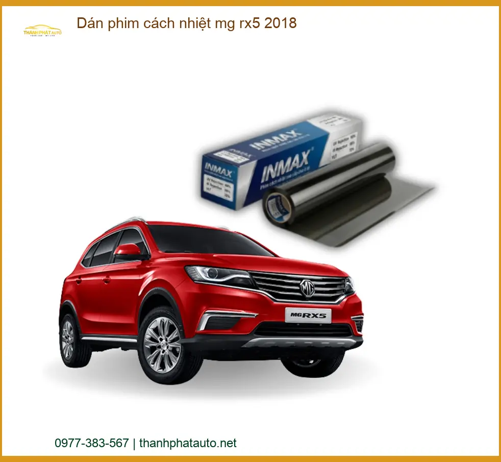 Dán Phim Cách Nhiệt MG RX5 2018 - Địa Chỉ Lắp Đặt Uy Tín TPHCM