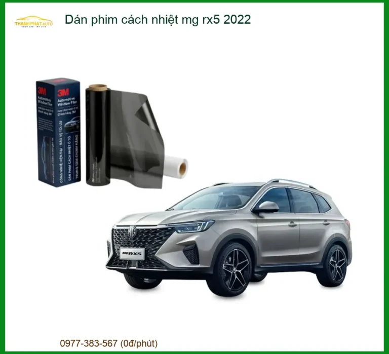 Dán Phim Cách Nhiệt Chống Nóng Cho Ô Tô MG RX5 2022 - Địa Chỉ Lắp Đặt Uy Tín TPHCM