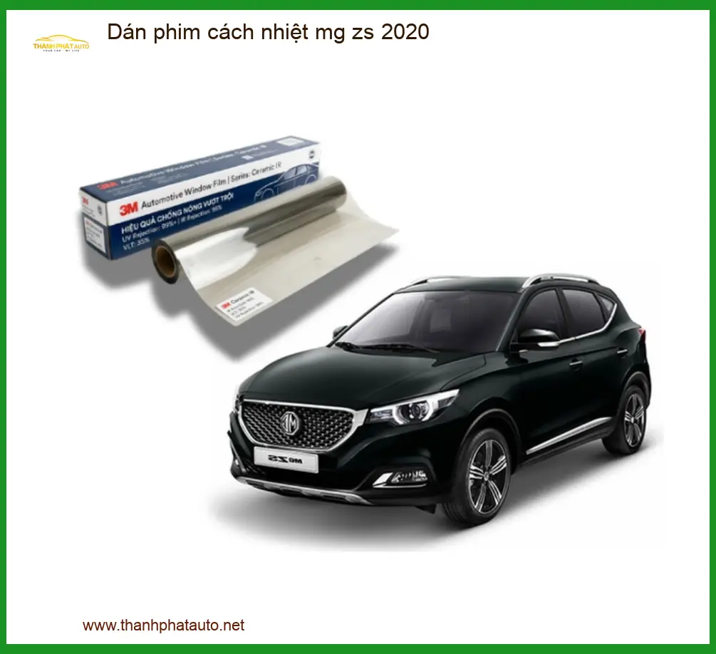 Dán Phim Cách Nhiệt MG ZS 2020 - Địa Chỉ Lắp Đặt Chính Hãng TPHCM