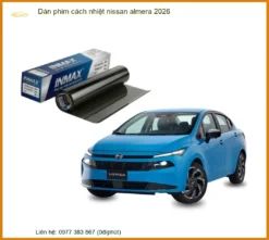 Dán Phim Cách Nhiệt Nissan Almera 2026 - Trung Tâm Gắn Uy Tín TPHCM