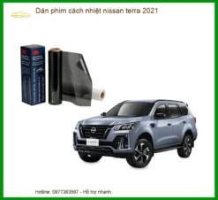 Dán Phim Cách Nhiệt Nissan Terra 2021 - Trung Tâm Lắp Đặt Uy Tín TPHCM