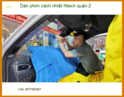 Nơi Dán Phim Cách Nhiệt Ô Tô phim cách nhiệt Ntech quận 2 - Giá Tốt TPHCM