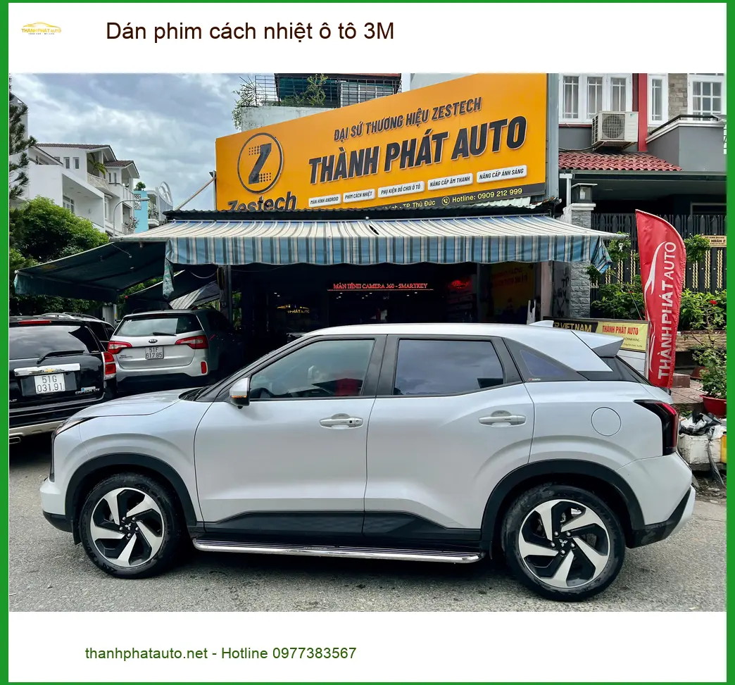 Cô Tuyết Mai dán phim cách nhiệt 3M cho Mazda CX-5 ở Quận 7 bảo vệ nội thất ảnh thực tế 3