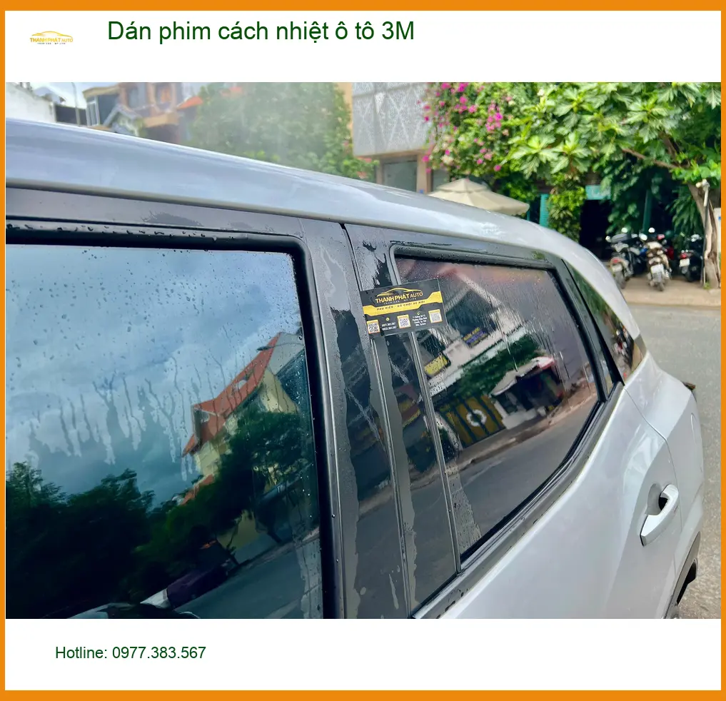 Anh Đình dán phim cách nhiệt ô tô 3M cho Hyundai Creta tại Quận 10 để chống nóng hiệu quả ảnh thực tế 4