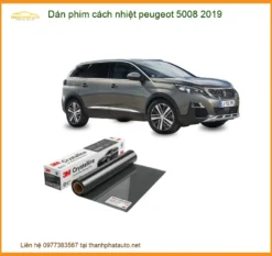 Dán Phim Cách Nhiệt Peugeot 5008 2019 - Địa Chỉ Lắp Đặt Chính Hãng TPHCM