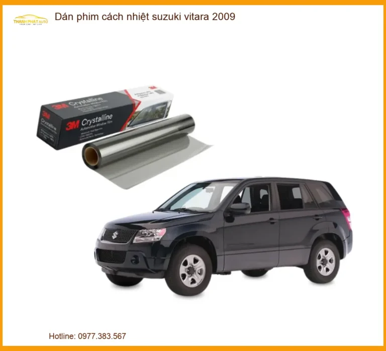 Dán Phim Cách Nhiệt Suzuki Vitara 2009 - Địa Chỉ Lắp Đặt Uy Tín TPHCM
