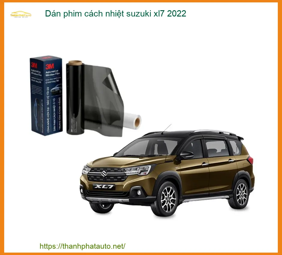 Dán Phim Cách Nhiệt Suzuki XL7 2022 - Địa Chỉ Lắp Đặt Uy Tín TPHCM