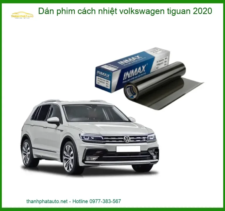 Dán Phim Cách Nhiệt Volkswagen Tiguan 2020 - Địa Chỉ Lắp Đặt Uy Tín TPHCM