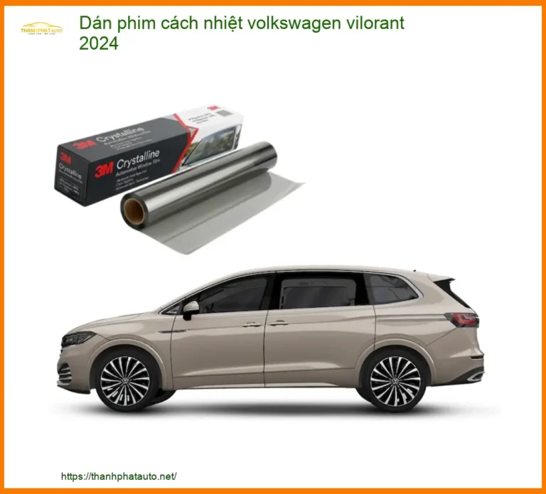 Dán Phim Cách Nhiệt Volkswagen Vilorant 2024 - Địa Chỉ Lắp Đặt Uy Tín TPHCM