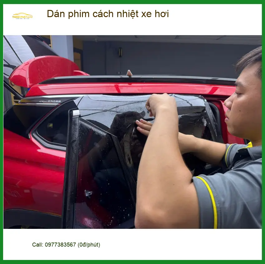Anh Bảo dán phim cách nhiệt xe hơi Ford Everest Quận Bình Thạnh để làm mát ảnh thực tế 4
