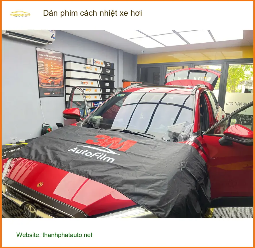 Anh Tùng dán phim cách nhiệt xe hơi Hyundai Accent tại Cần Giờ tránh nắng gắt ảnh thực tế 5