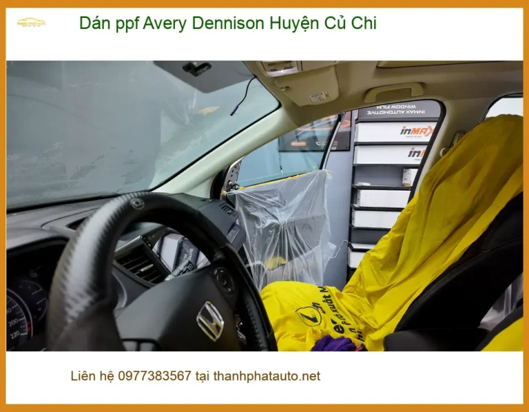Địa Chỉ Dán PPF Ô Tô ppf Avery Dennison Huyện Củ Chi - Thi Công Chuyên Nghiệp