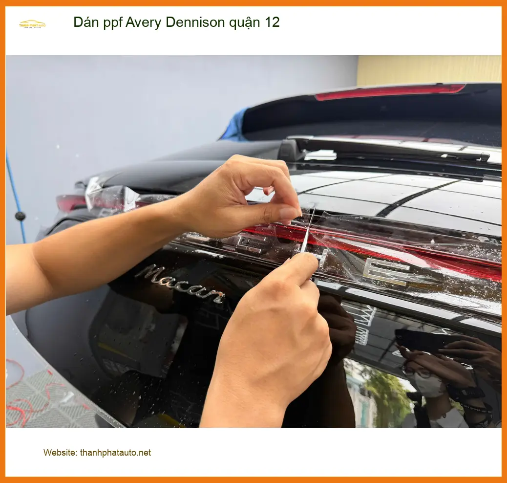 Đơn Vị Thi Công Dán PPF Ô Tô ppf Avery Dennison quận 12 - Giá Tốt TPHCM ảnh thực tế 2