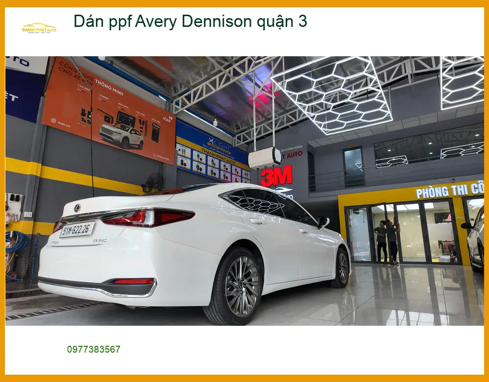 Trung Tâm Dán PPF Ô Tô ppf Avery Dennison quận 3 - Thi Công Chuyên Nghiệp ảnh thực tế 2