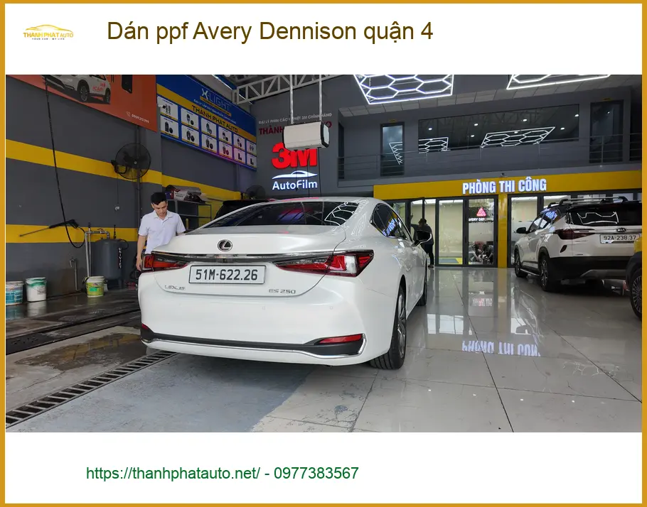 Địa Chỉ Thi Công Dán PPF Ô Tô ppf Avery Dennison quận 4 - Giá Tốt TPHCM ảnh thực tế 2
