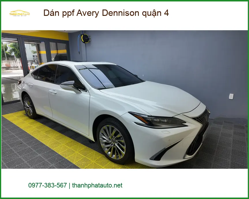 Địa Chỉ Thi Công Dán PPF Ô Tô ppf Avery Dennison quận 4 - Giá Tốt TPHCM ảnh thực tế 3