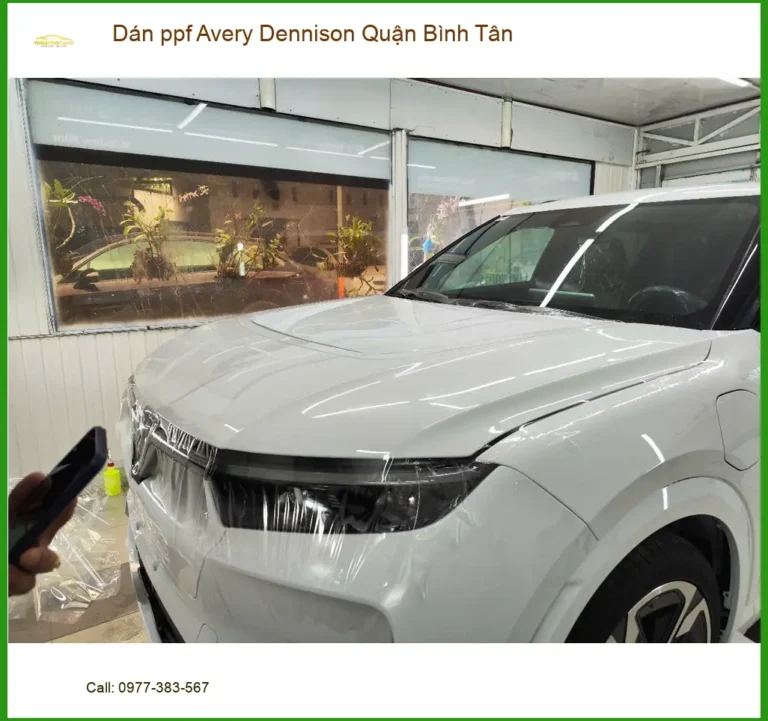 Nơi Dán PPF Ô Tô ppf Avery Dennison Quận Bình Tân - Thi Công Chuyên Nghiệp