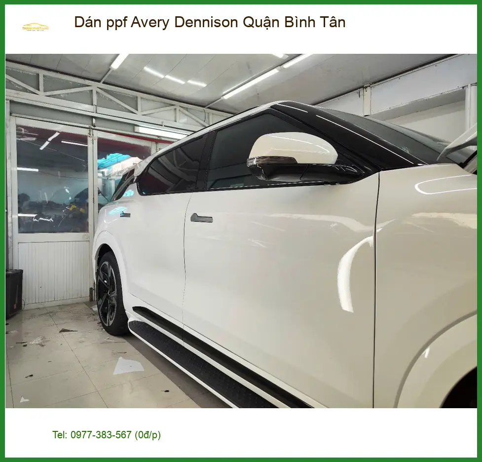 Nơi Dán PPF Ô Tô ppf Avery Dennison Quận Bình Tân - Thi Công Chuyên Nghiệp ảnh thực tế 2