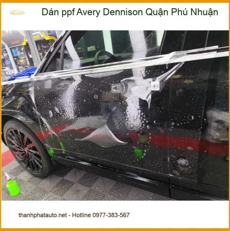 Nơi Dán PPF Ô Tô ppf Avery Dennison Quận Phú Nhuận - Thi Công Chuyên Nghiệp