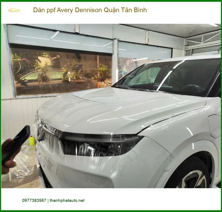 Nơi Dán PPF Ô Tô ppf Avery Dennison Quận Tân Bình - Thi Công Chuyên Nghiệp