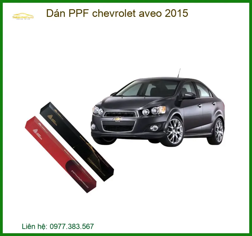 Dán PPF Chevrolet Aveo 2015 - Trung Tâm Dán PPF Uy Tín Tại TPHCM