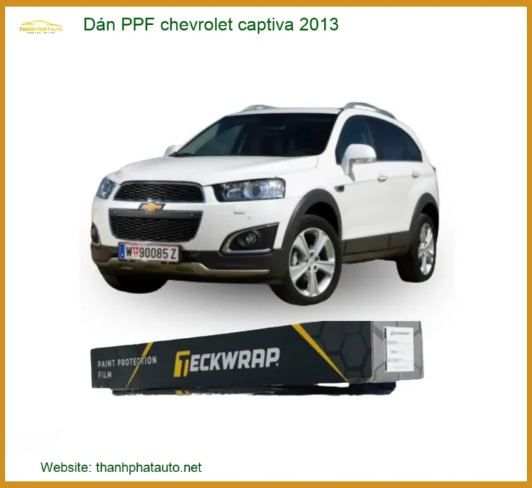 Dán Phim PPF Bảo Vệ Sơn Chevrolet Captiva 2013 - Nơi Gắn Chính Hãng TPHCM