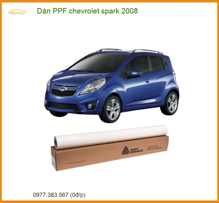 Dán PPF Chevrolet Spark 2008 - Địa Chỉ Lắp Đặt Uy Tín TPHCM
