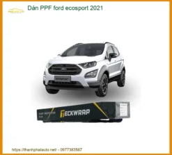 Dán PPF Ford Ecosport 2021 - Địa Chỉ Lắp Đặt Uy Tín TPHCM