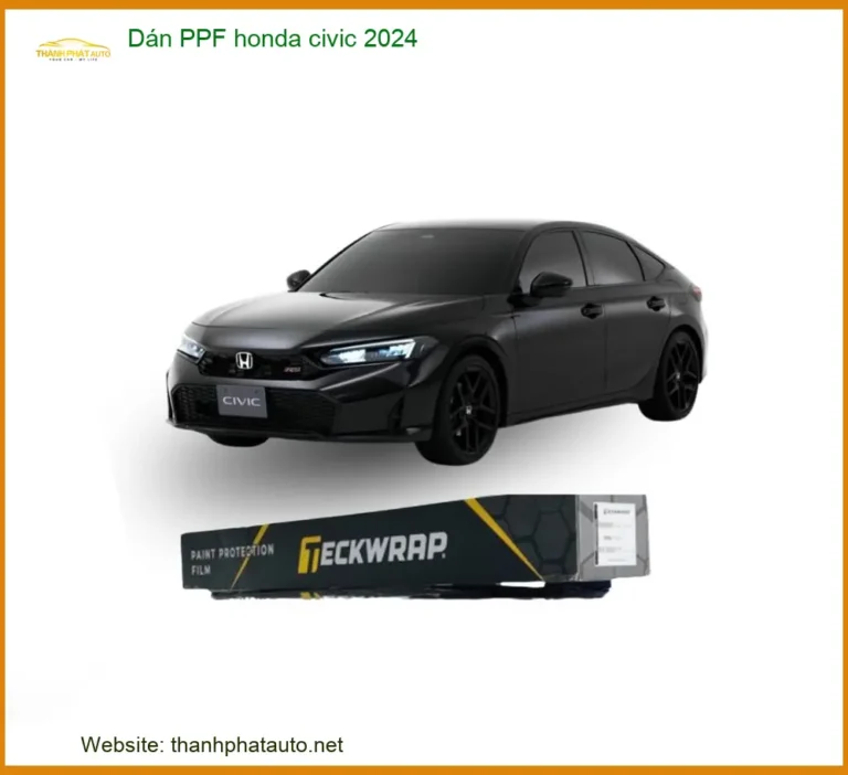 Dán PPF Honda Civic 2024 - Trung Tâm Thi Công PPF Ô Tô Uy Tín TPHCM