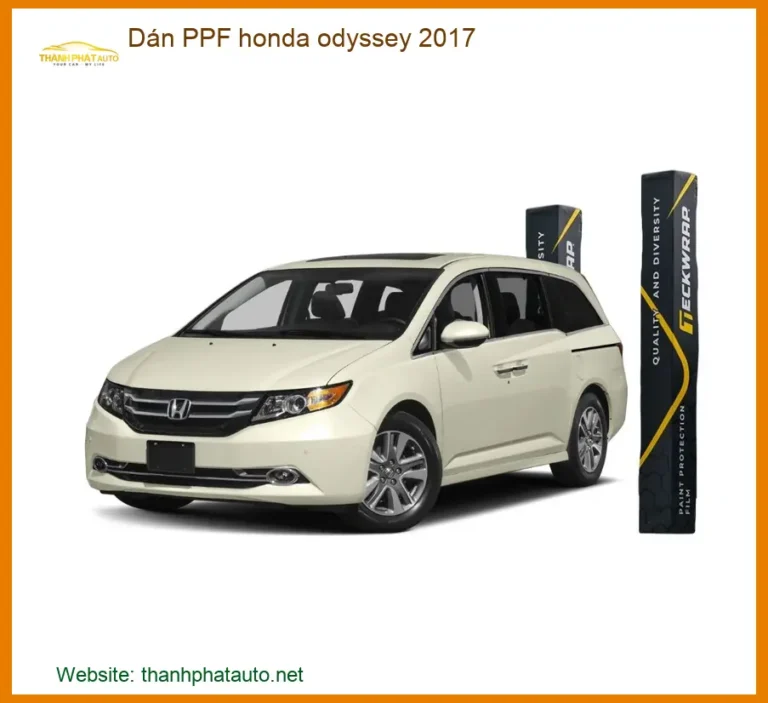 Dán PPF Honda Odyssey 2017 - Địa Chỉ Lắp Đặt Chính Hãng Giá Tốt TPHCM