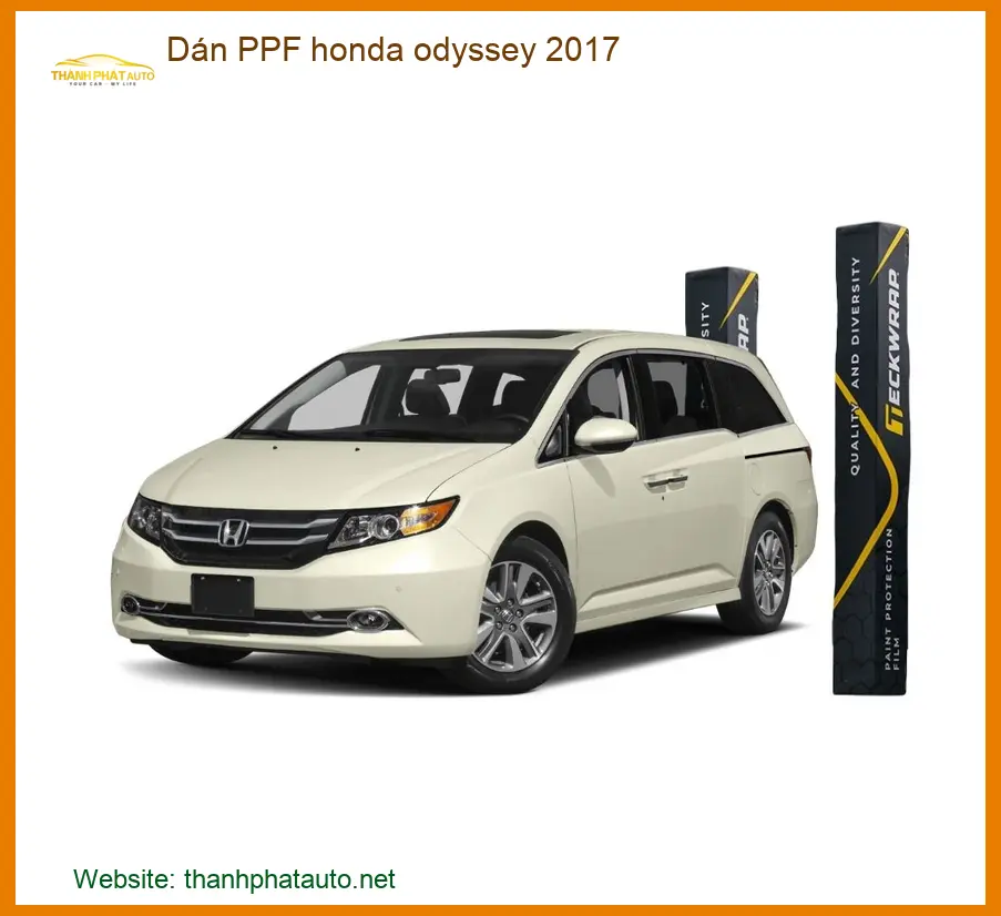 Dán PPF Honda Odyssey 2017 - Địa Chỉ Lắp Đặt Chính Hãng Giá Tốt TPHCM