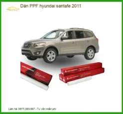 Dán PPF Bảo Vệ Sơn Hyundai Santa Fe 2011 - Địa Chỉ Lắp Đặt Uy Tín TPHCM