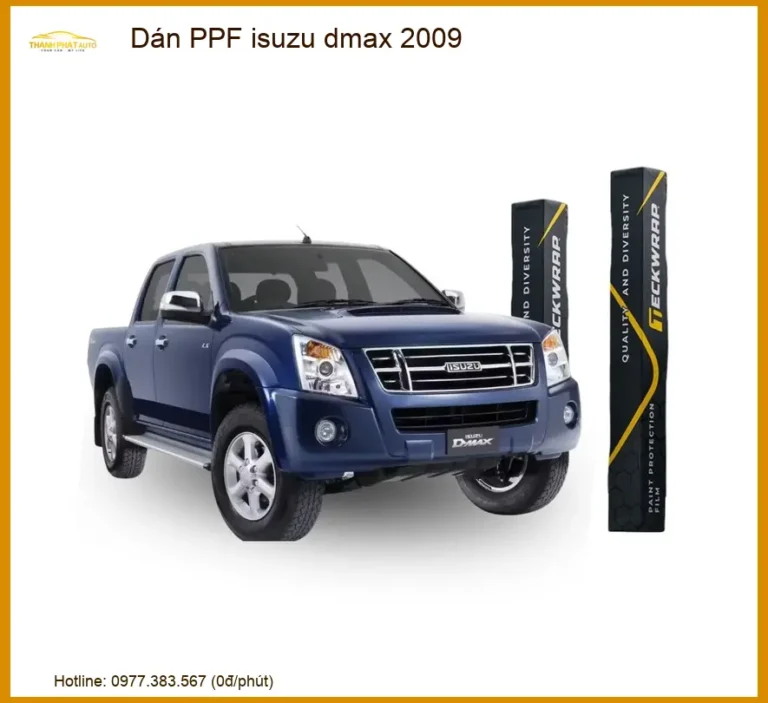 Dán PPF Ô Tô Isuzu Dmax 2009 - Trung Tâm Thi Công Cao Cấp TPHCM