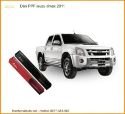Dán Phim Bảo Vệ Sơn PPF Xe Isuzu Dmax 2011 - Địa Chỉ Lắp Đặt Uy Tín TPHCM