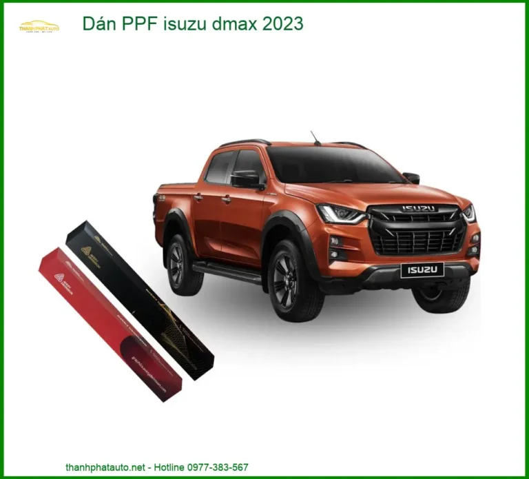 Dán PPF Isuzu Dmax 2023 - Địa Chỉ Lắp Đặt Uy Tín TPHCM
