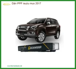 Dán PPF Isuzu Mu-X 2017 - Trung Tâm Lắp Đặt Uy Tín TPHCM