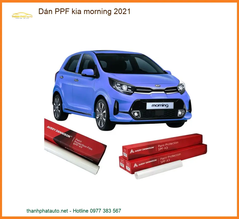 Dán PPF Kia Morning 2021 - Địa Chỉ Lắp Đặt Uy Tín TPHCM