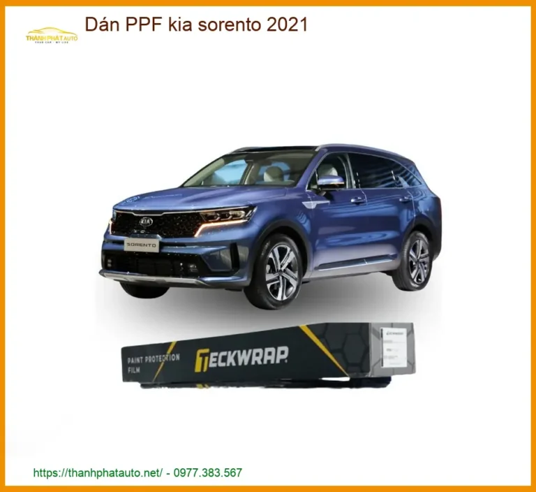Dán PPF Bảo Vệ Sơn Xe Kia Sorento 2021 - Địa Chỉ Thi Công Chuyên Nghiệp TPHCM