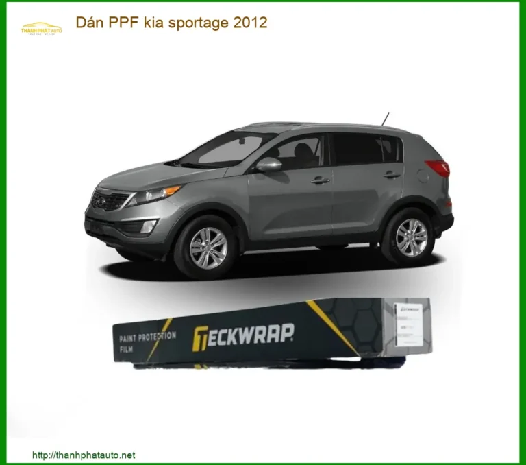 Dán PPF Chống Trầy Kia Sportage 2012 - Địa Chỉ Lắp Đặt Uy Tín TPHCM
